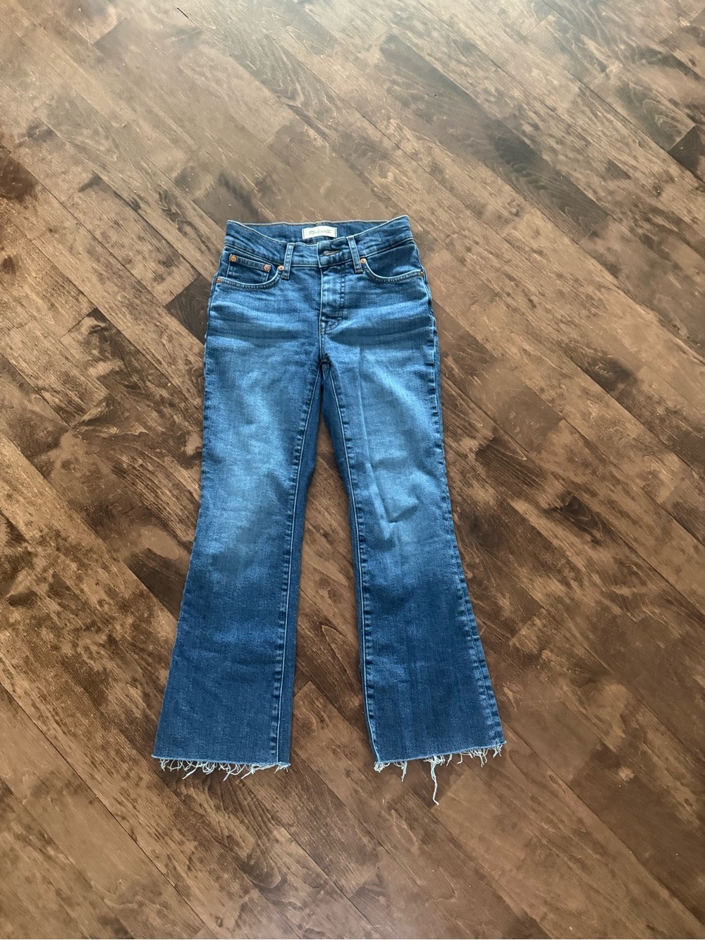 Madewell Woman’s Kick-Out Mid Rise Flare Jeans